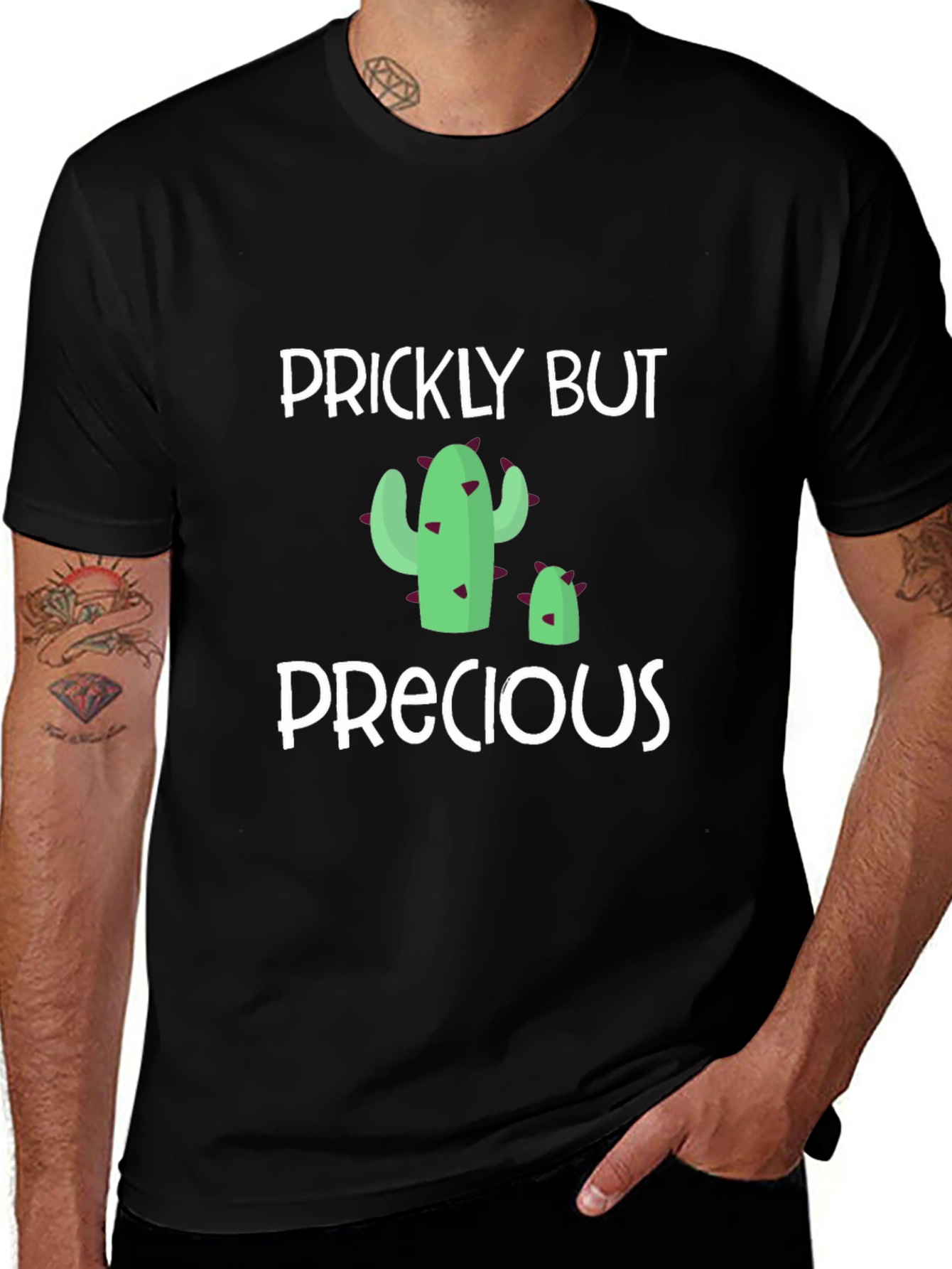 Prickly But Precious Cactus Graphic Tee