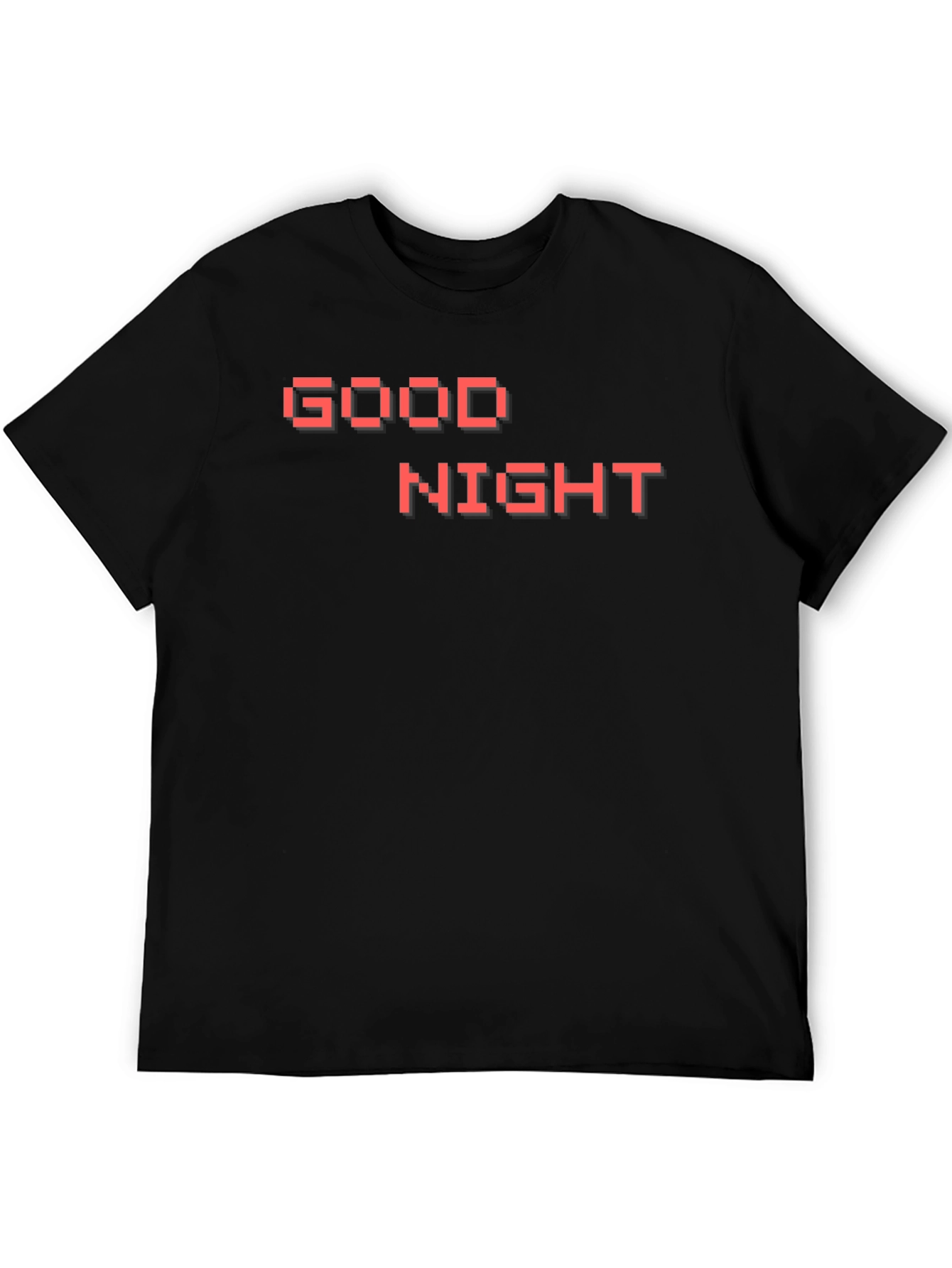 Good Night Graphic Tee - Black