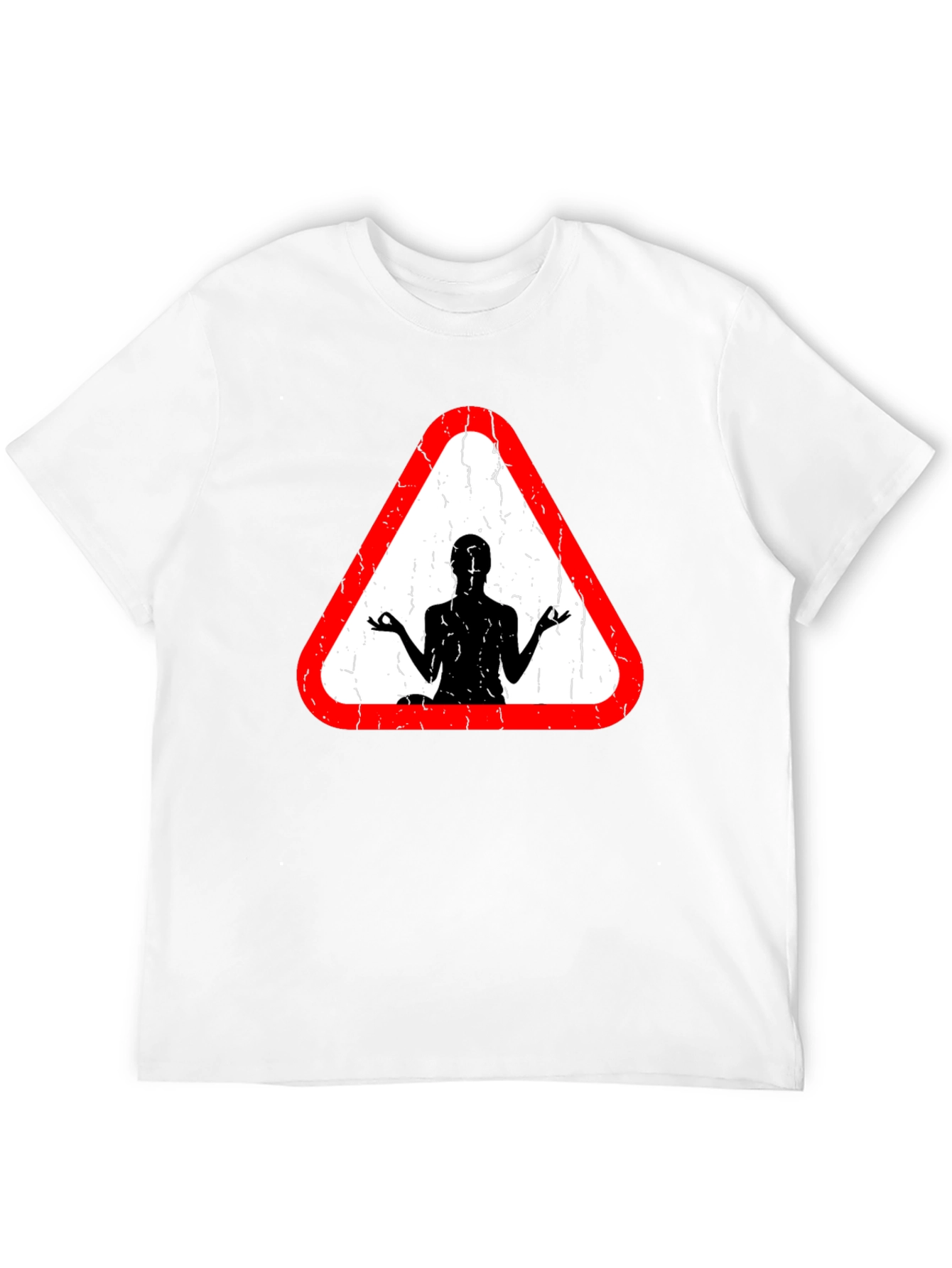 Yoga Sign T-Shirt - Mens Black Tee