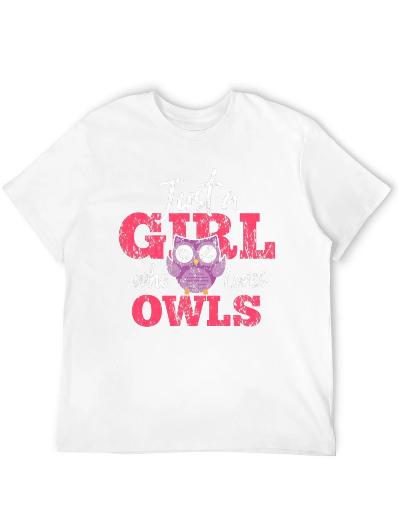Just a Girl Who Loves Owls T-Shirt