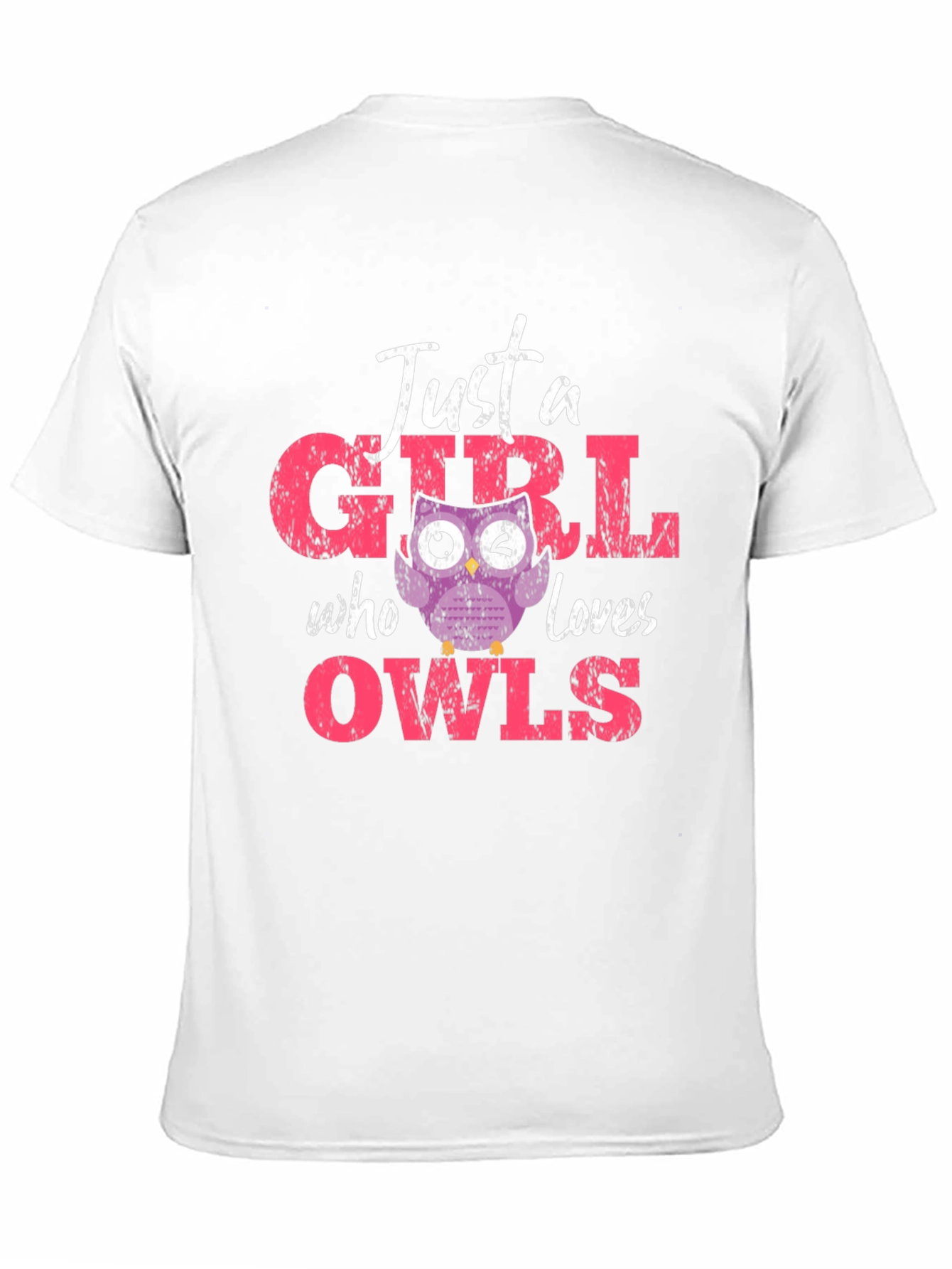 Just a Girl Who Loves Owls T-Shirt