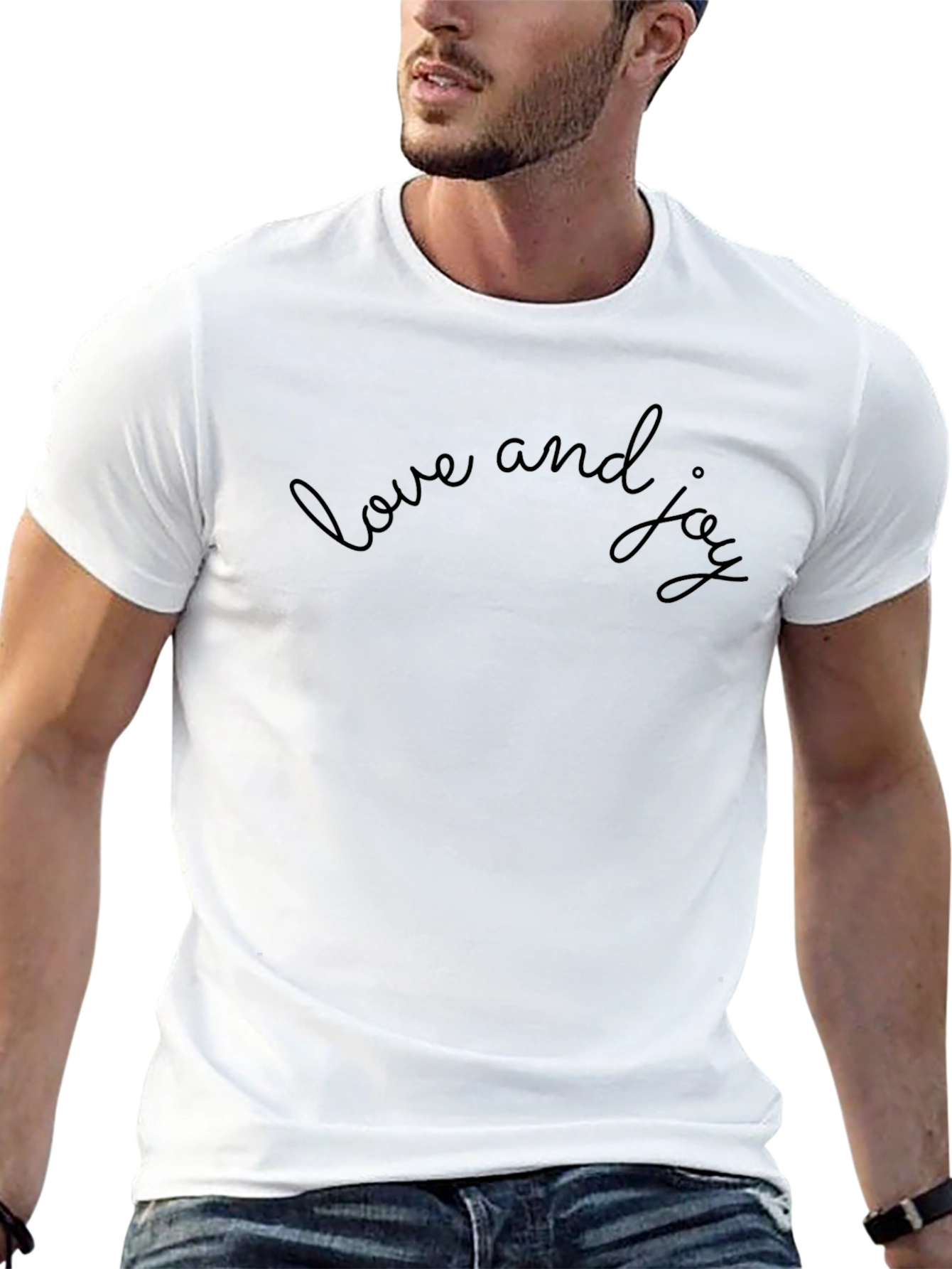 Love and Joy Black T-Shirt