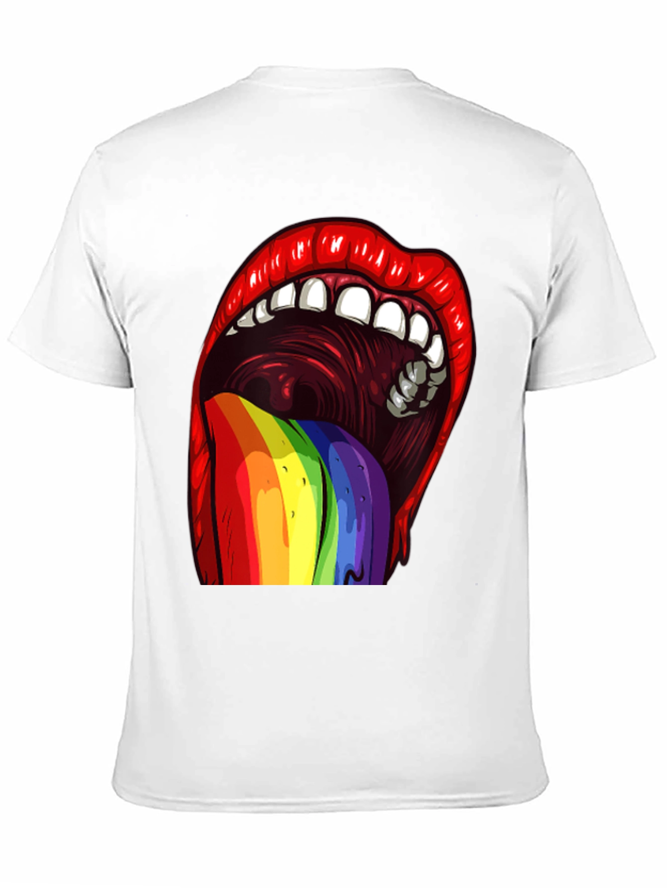Rainbow Tongue Graphic Tee