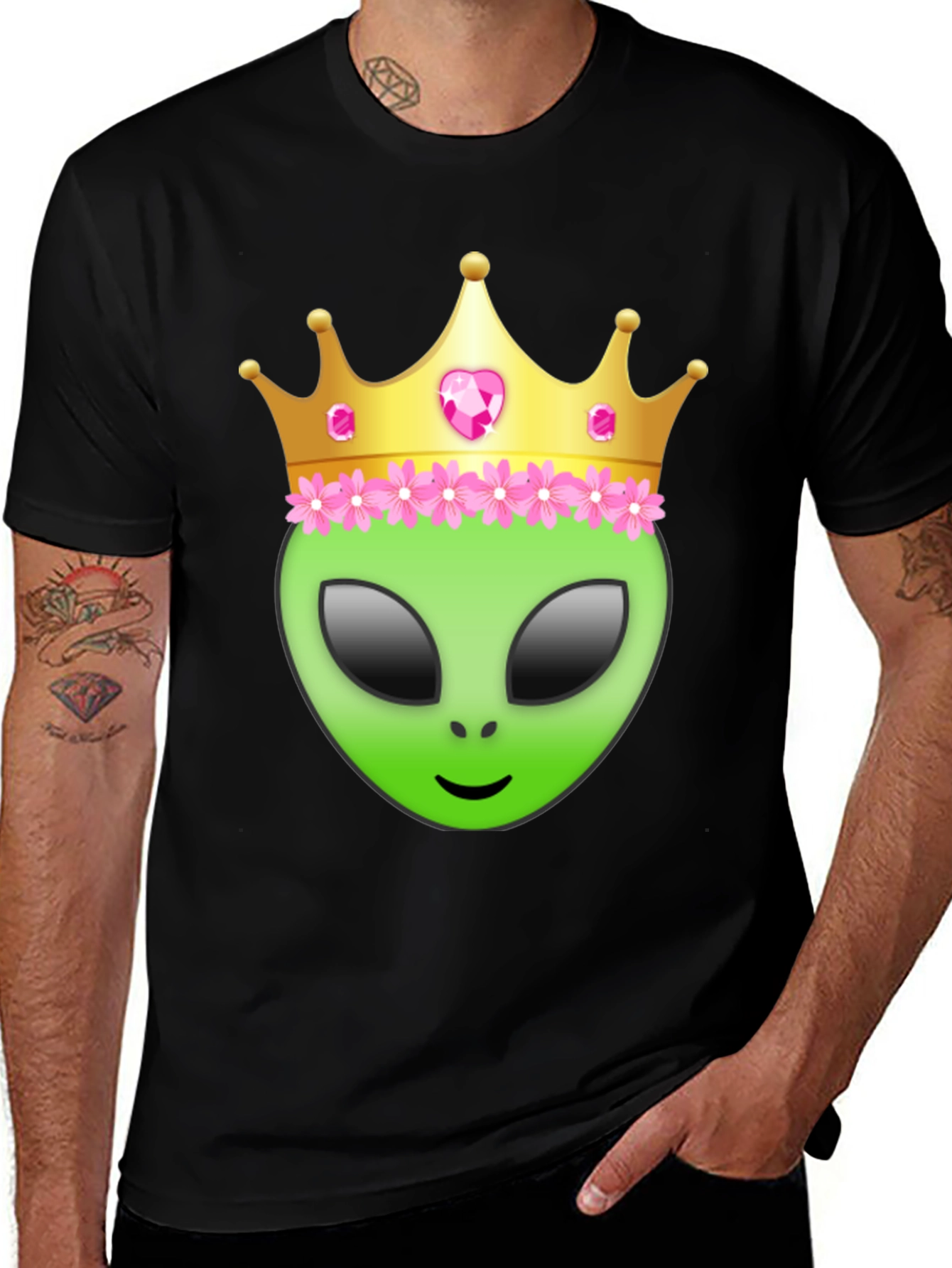 Alien Queen Graphic Tee - Fun Stylish T-Shirt