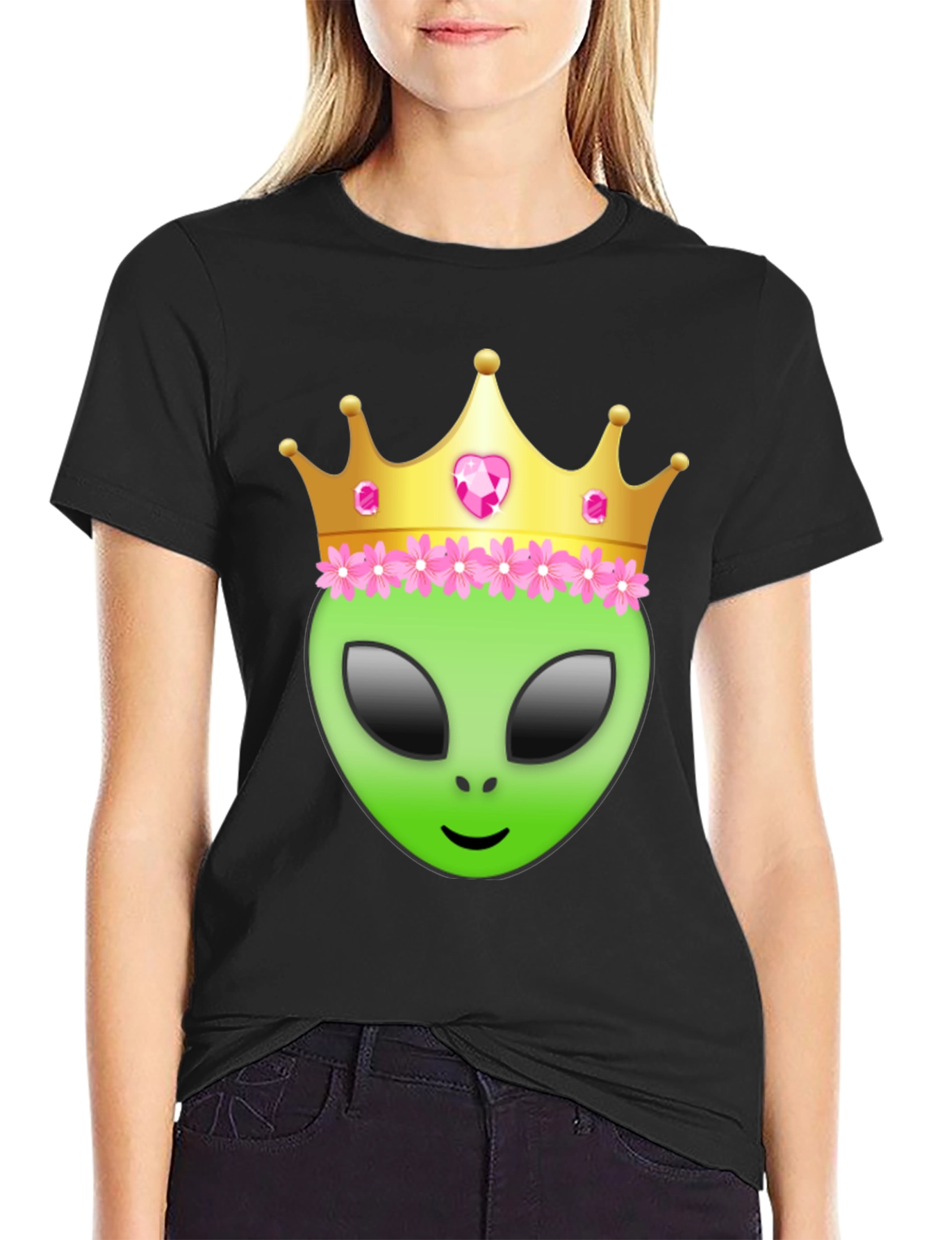 Alien Queen Graphic Tee - Fun Stylish T-Shirt