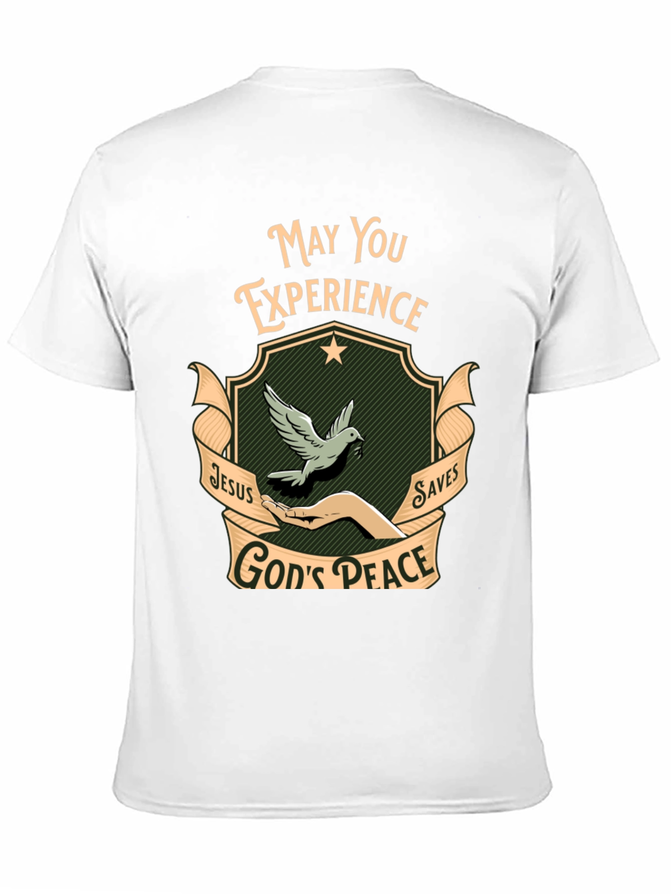 Experience Gods Peace Black T-Shirt