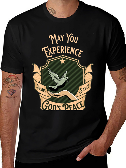 Experience Gods Peace Black T-Shirt