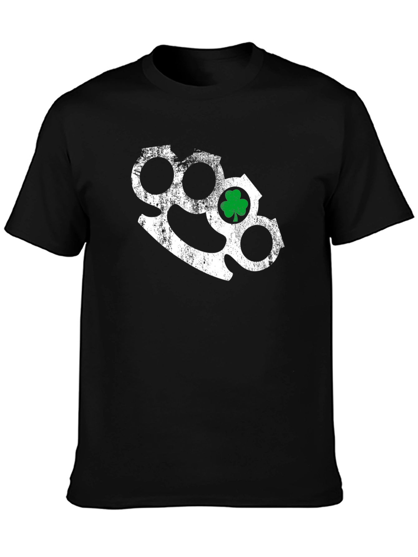 Shamrock Knuckle Black Tee