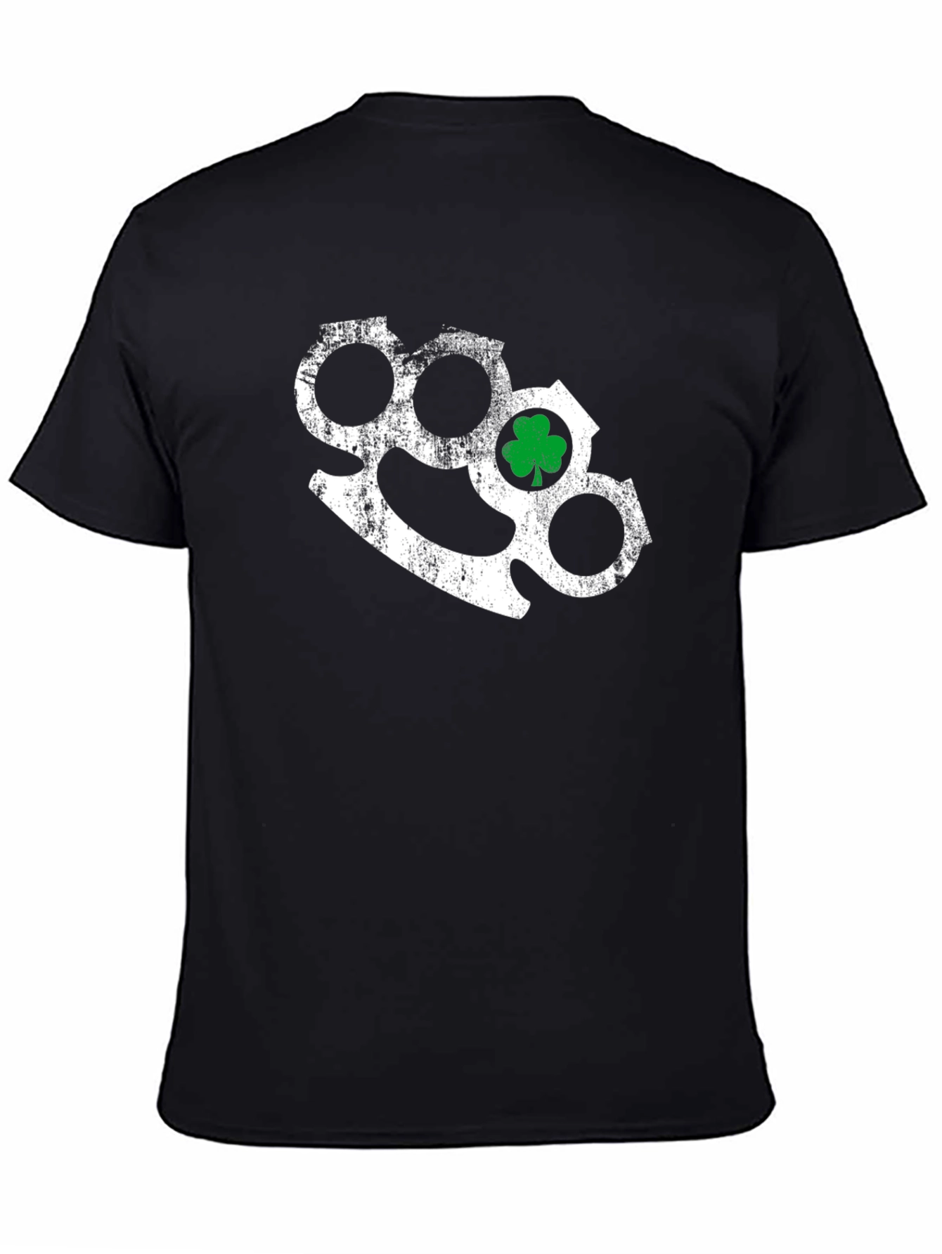 Shamrock Knuckle Black Tee