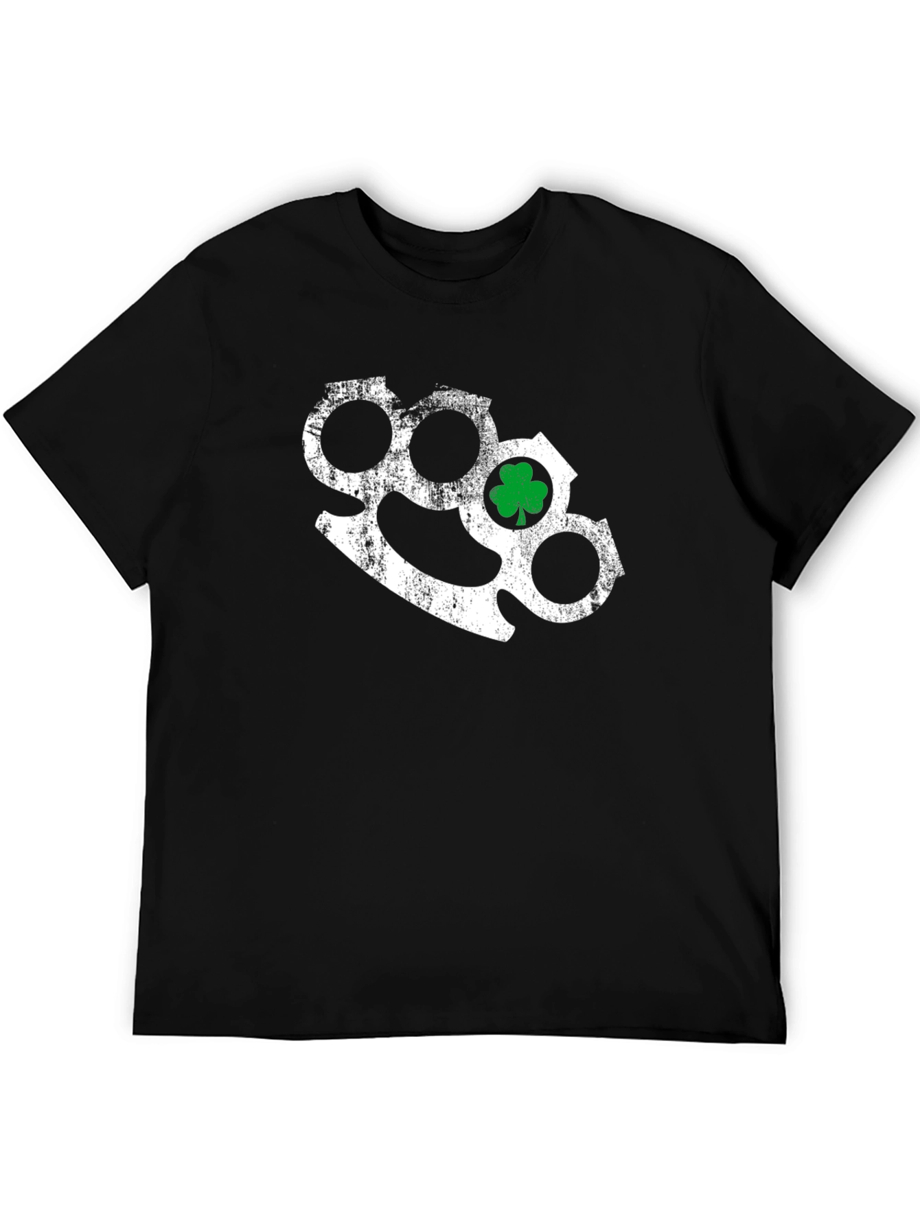Shamrock Knuckle Black Tee
