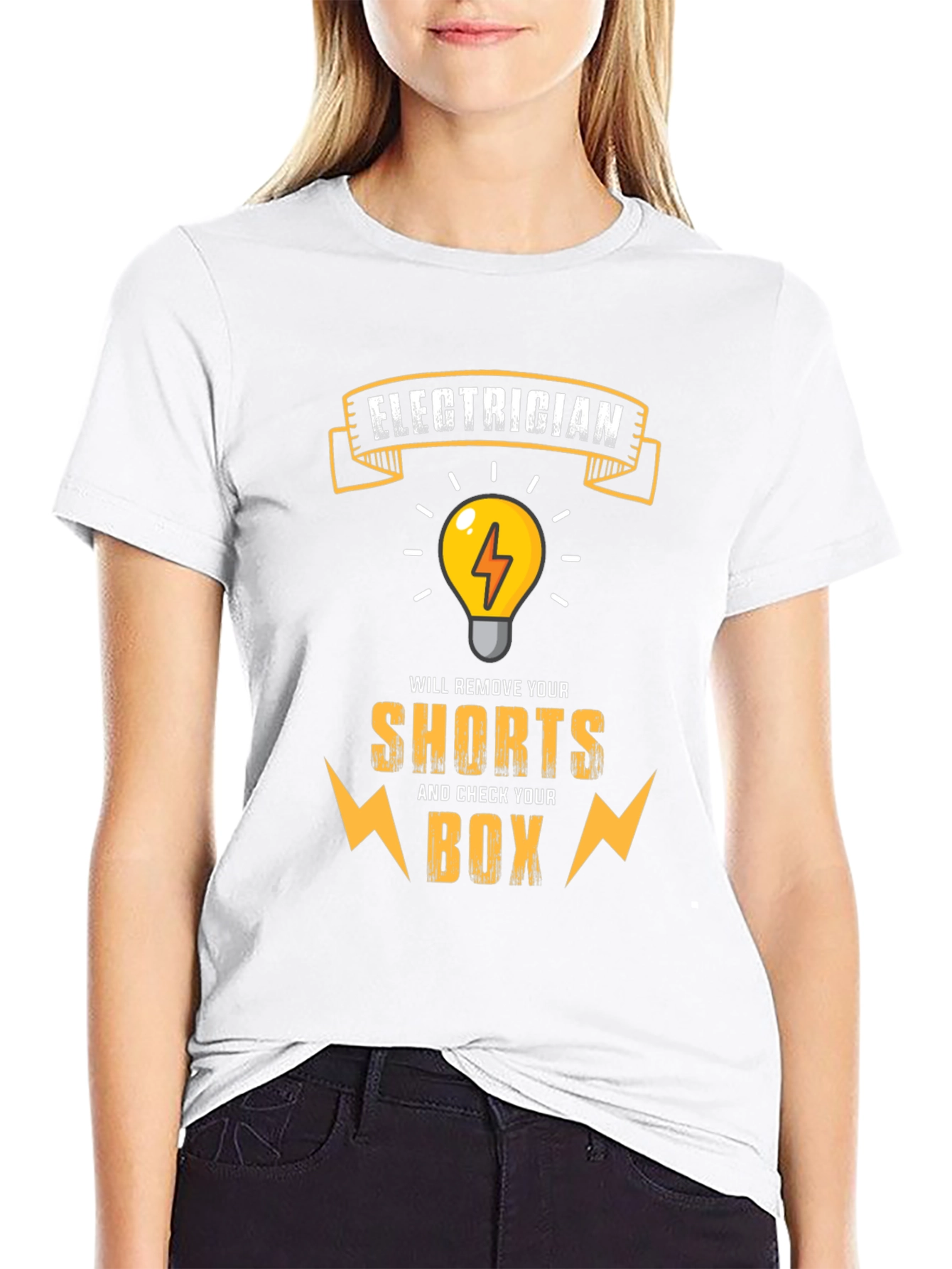 Electrician Humor Graphic T-Shirt