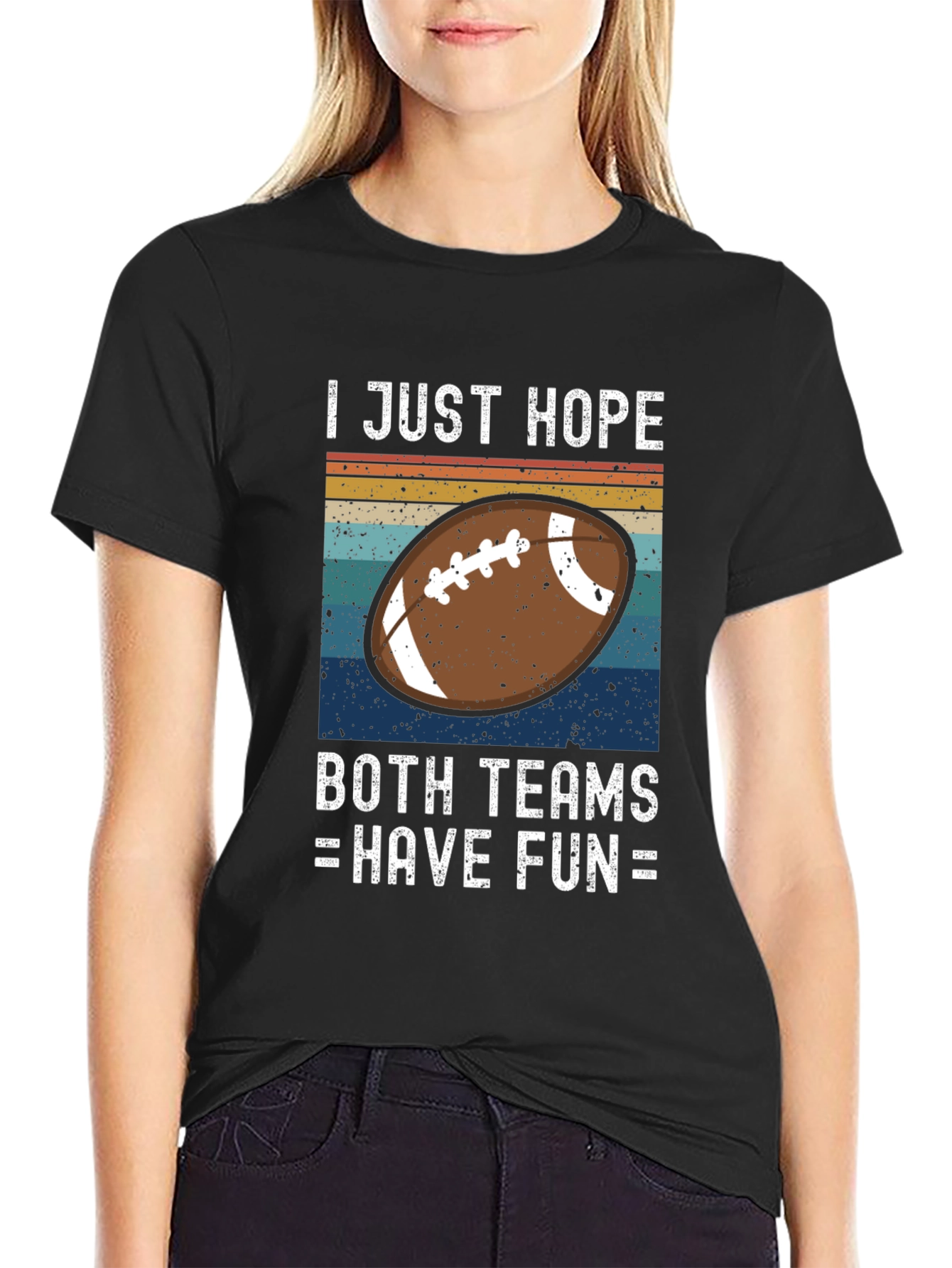 Football Fan T-Shirt - Both Teams Have Fun