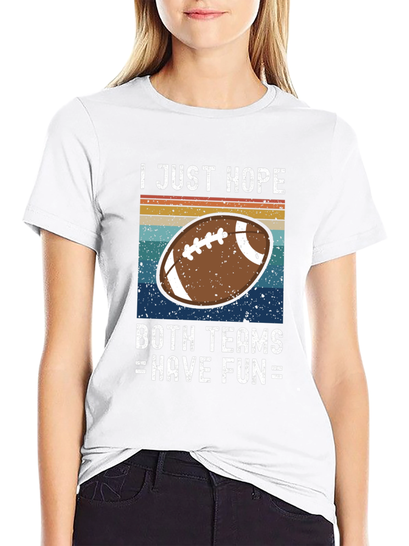 Football Fan T-Shirt - Both Teams Have Fun