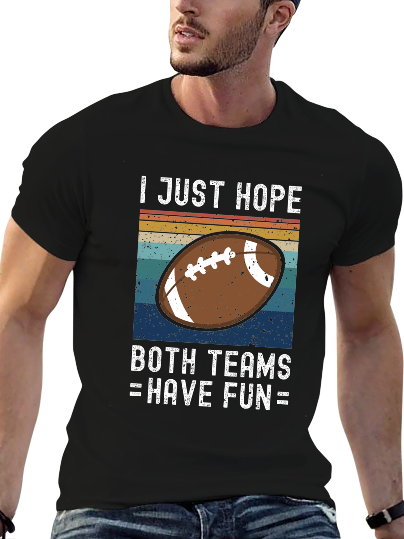 Football Fan T-Shirt - Both Teams Have Fun