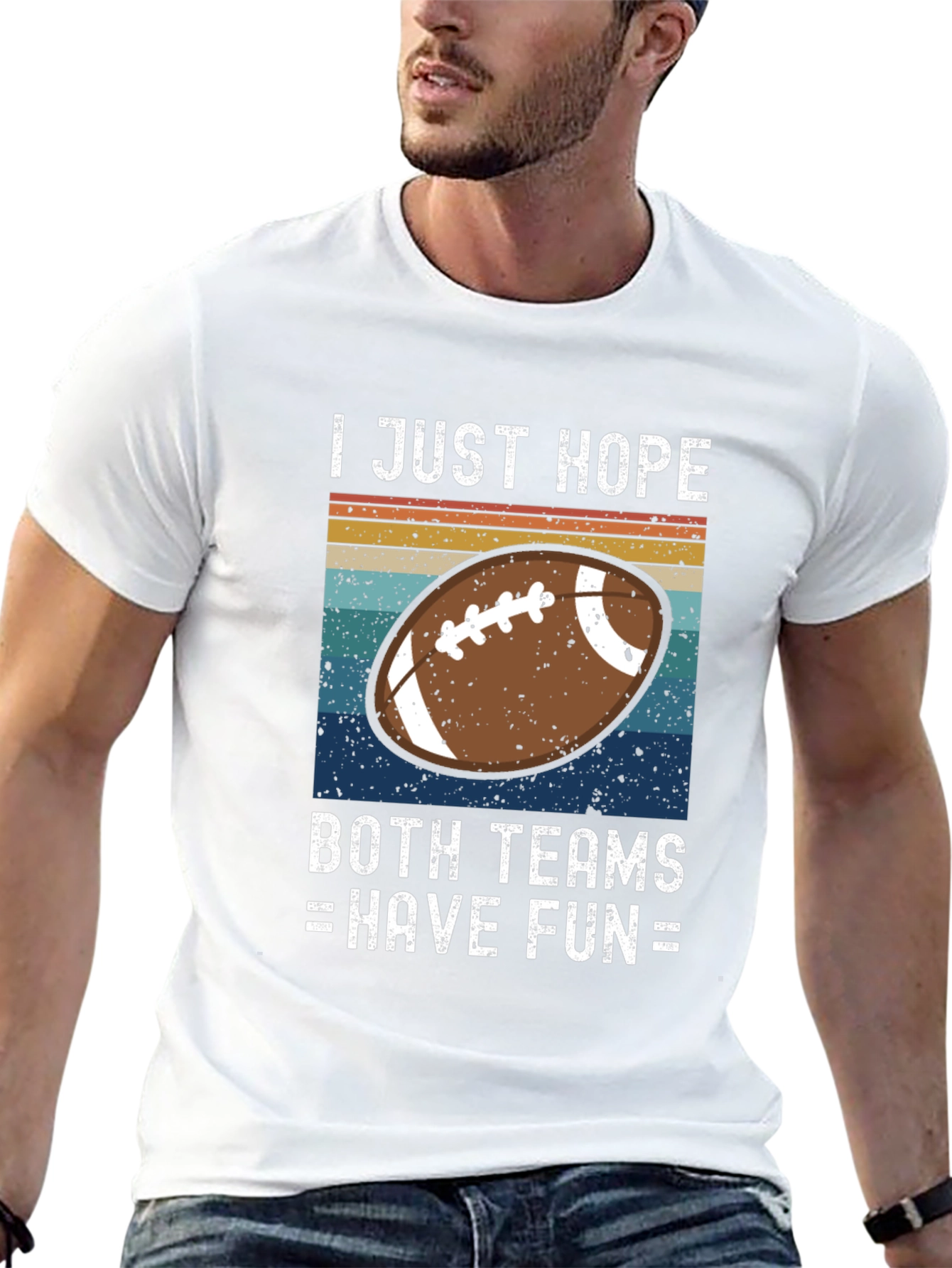 Football Fan T-Shirt - Both Teams Have Fun
