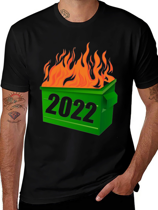 2022 Dumpster Fire T-Shirt - Black