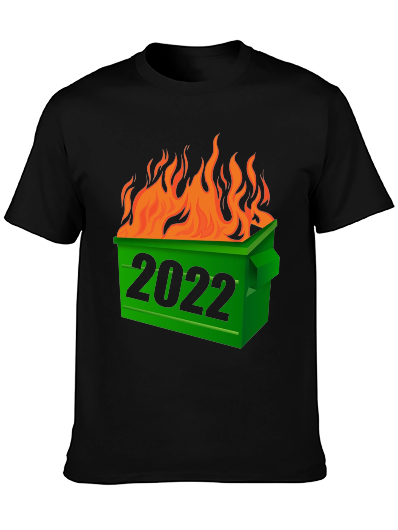 2022 Dumpster Fire T-Shirt - Black