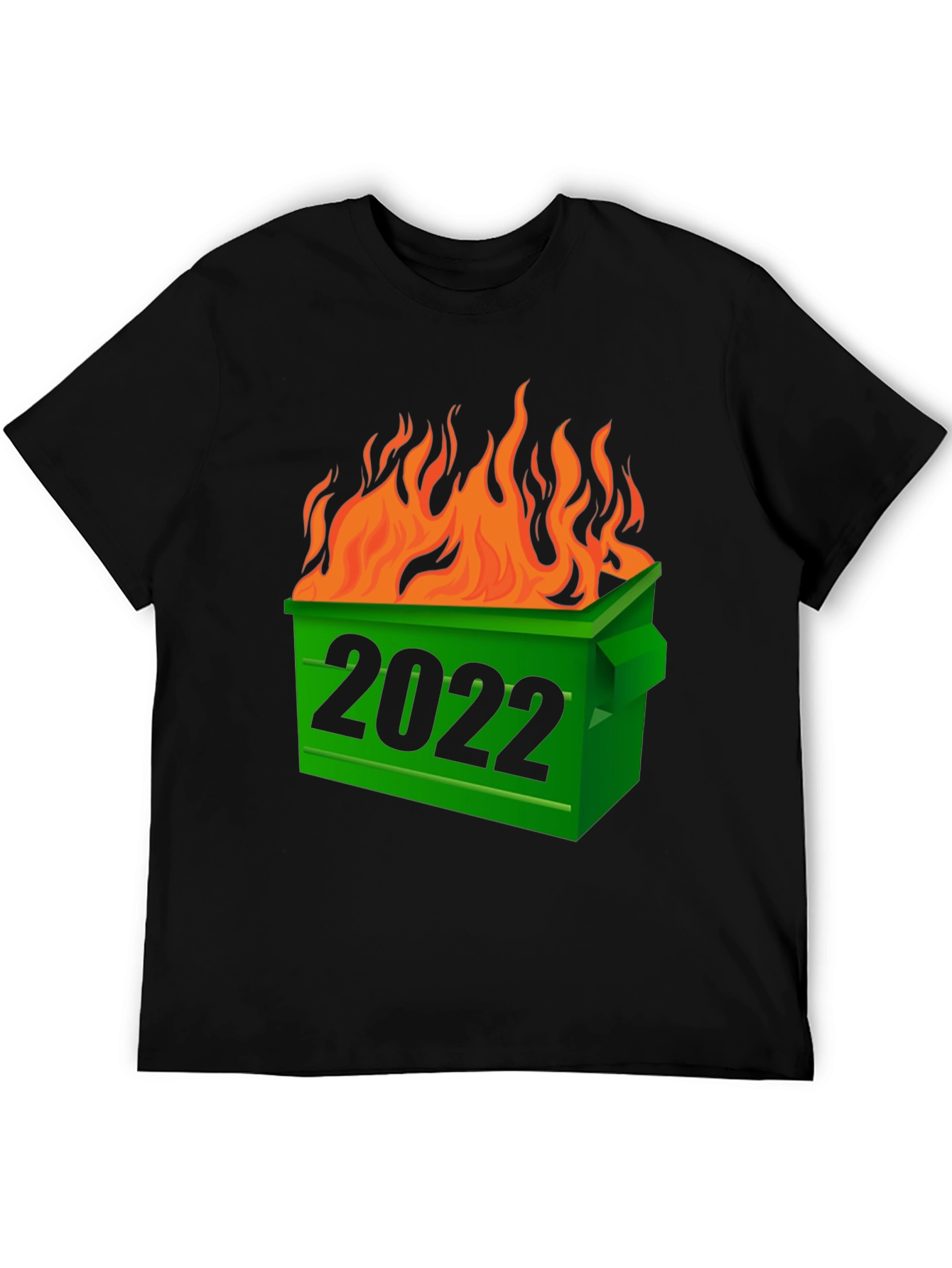 2022 Dumpster Fire T-Shirt - Black
