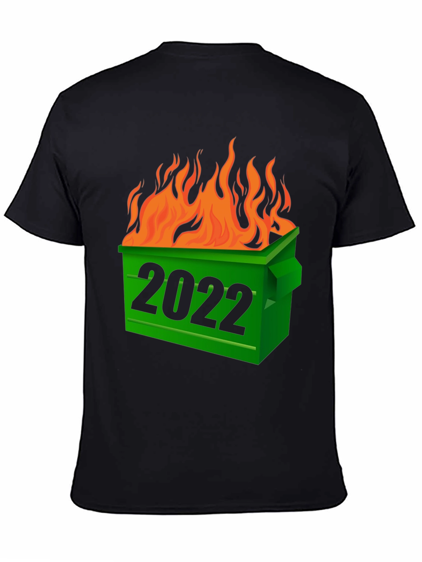 2022 Dumpster Fire T-Shirt - Black
