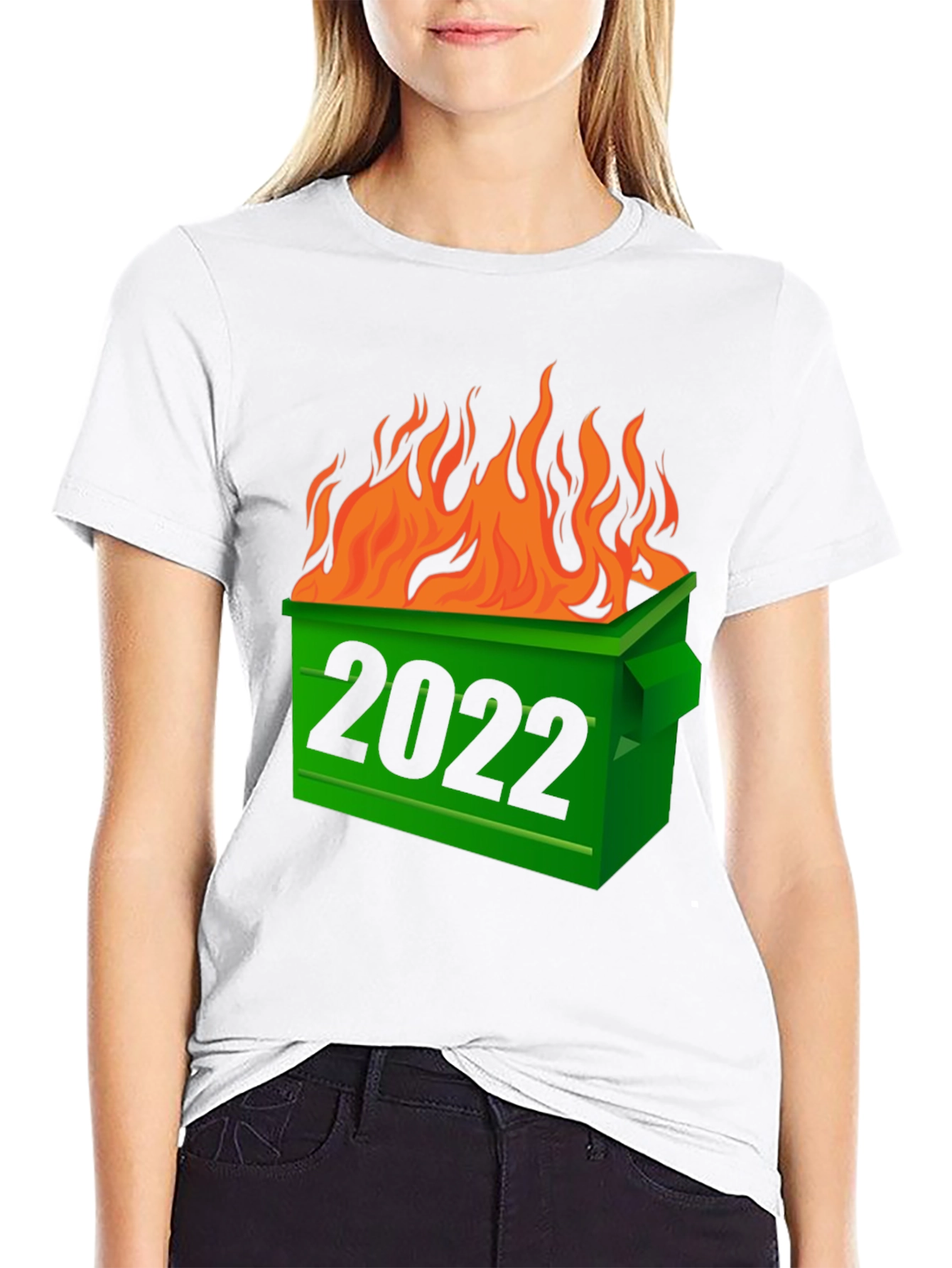 2022 Dumpster Fire T-Shirt - Black