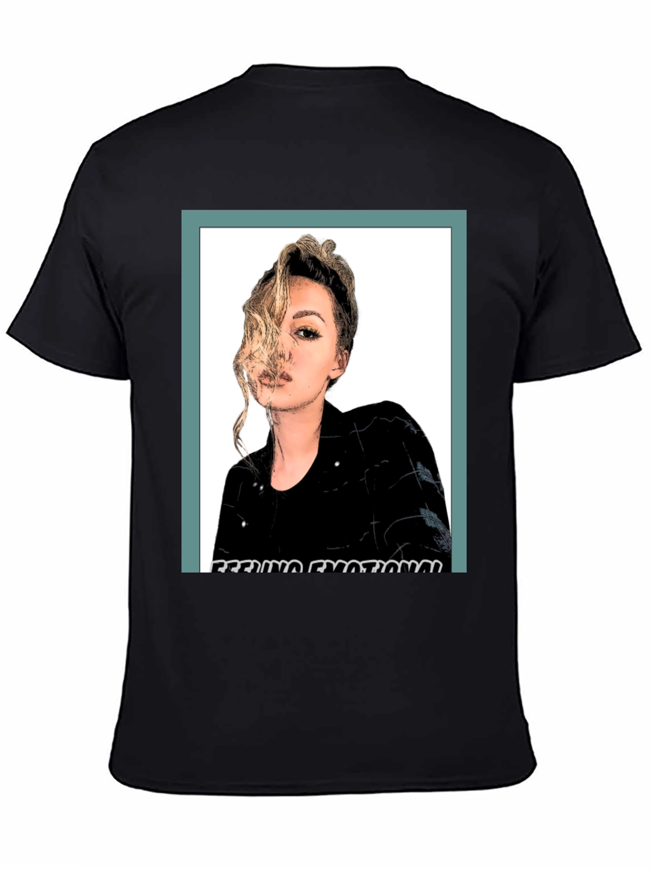 Feeling Emotional Graphic Tee - Black