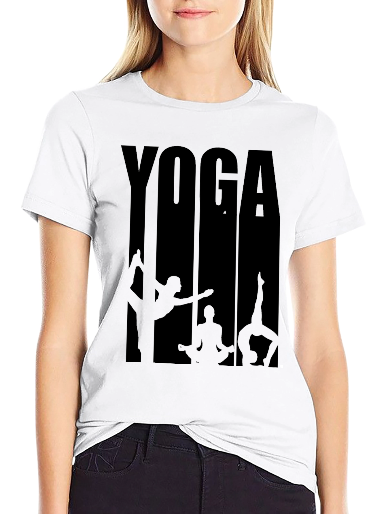 Yoga Graphic Tee - Meditate in Style