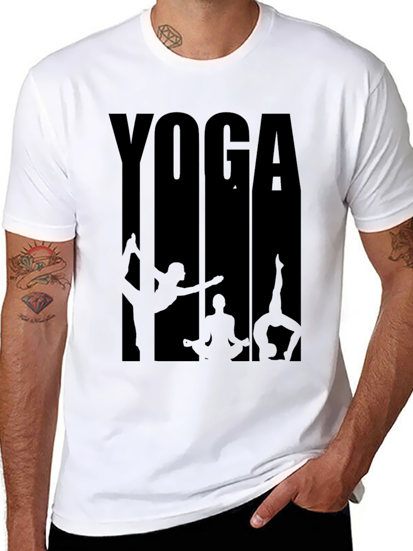 Yoga Graphic Tee - Meditate in Style