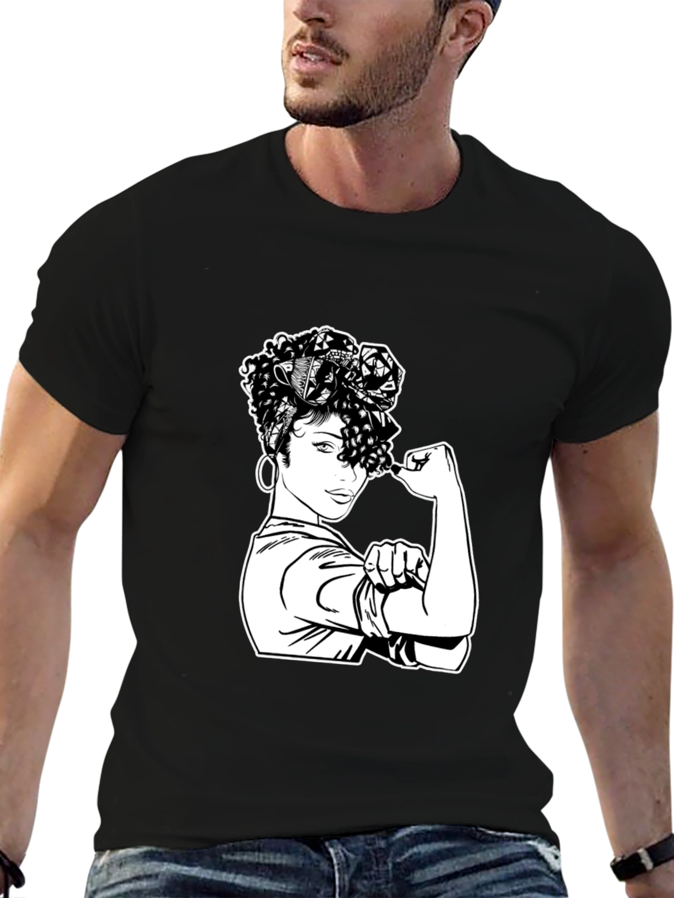 Feminist Empowerment T-Shirt - Black