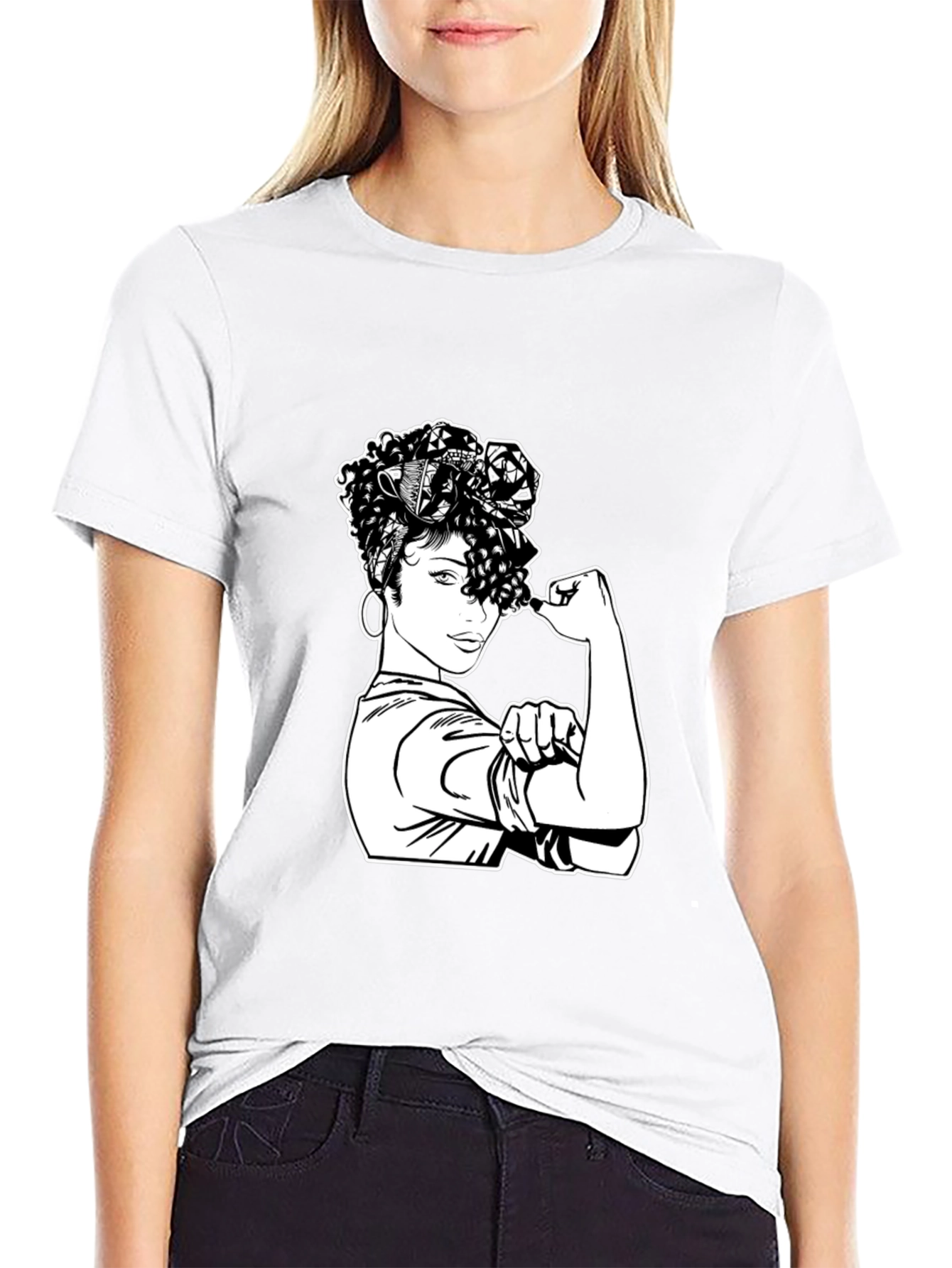Feminist Empowerment T-Shirt - Black