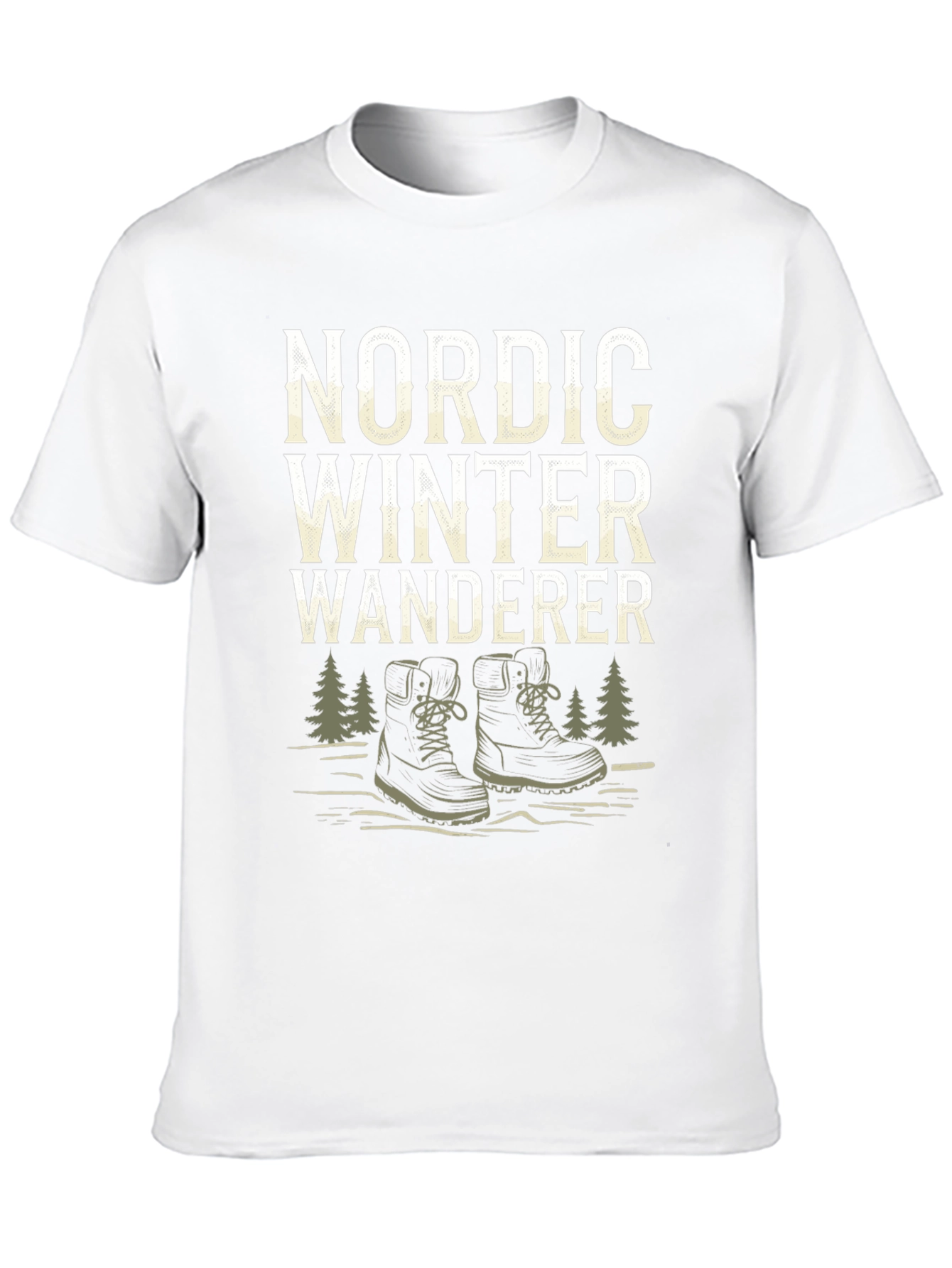 Nordic Winter Wanderer Graphic Tee
