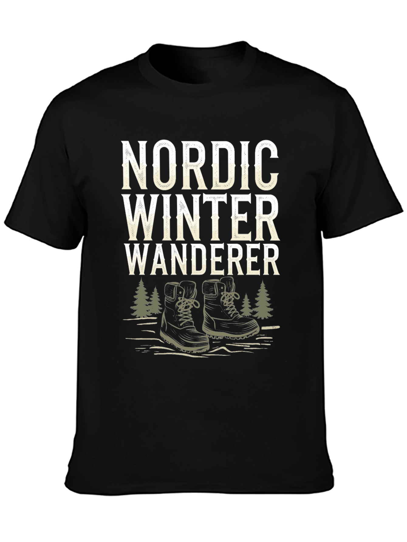Nordic Winter Wanderer Graphic Tee