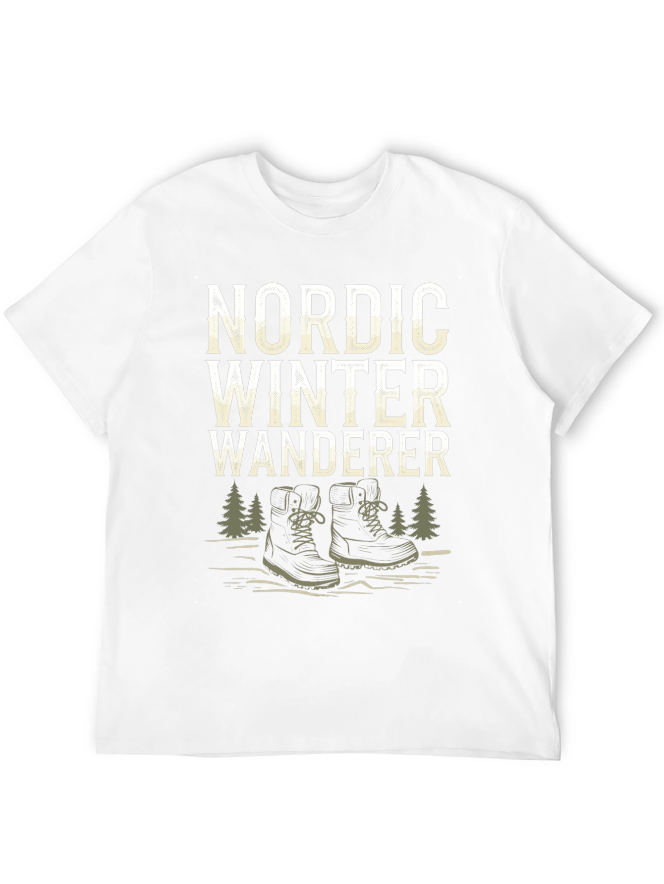 Nordic Winter Wanderer Graphic Tee