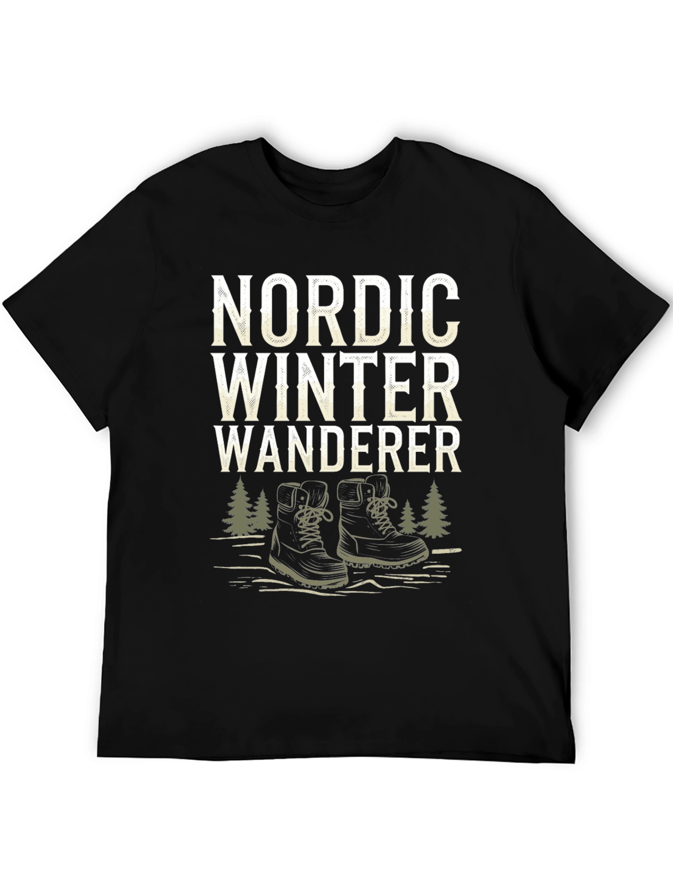 Nordic Winter Wanderer Graphic Tee