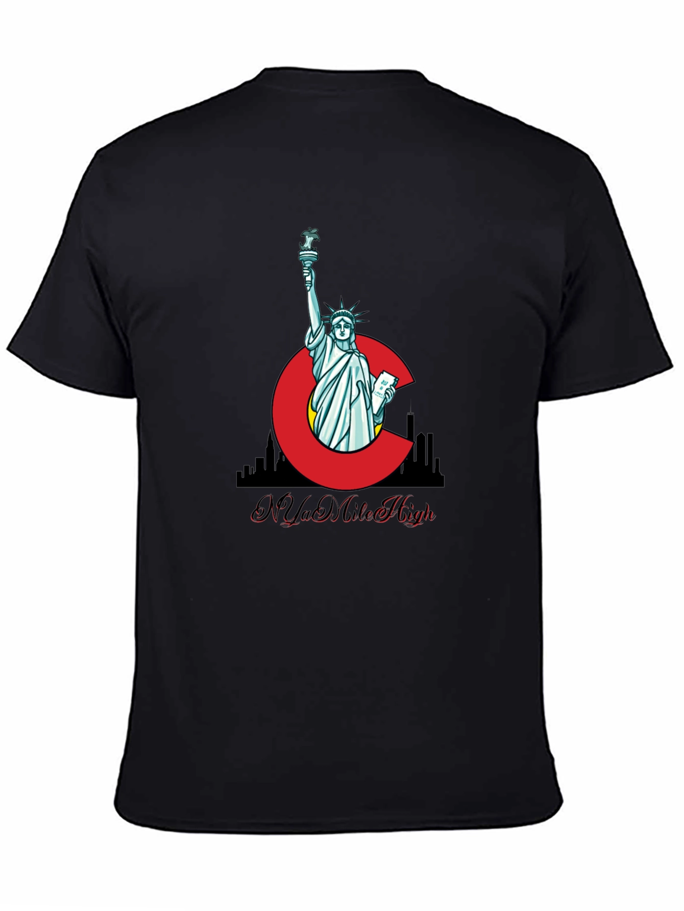 Statue of Liberty C Graphic T-Shirt