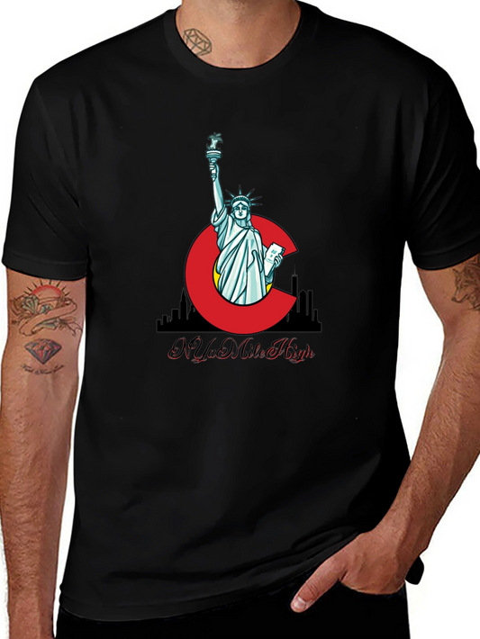Statue of Liberty C Graphic T-Shirt