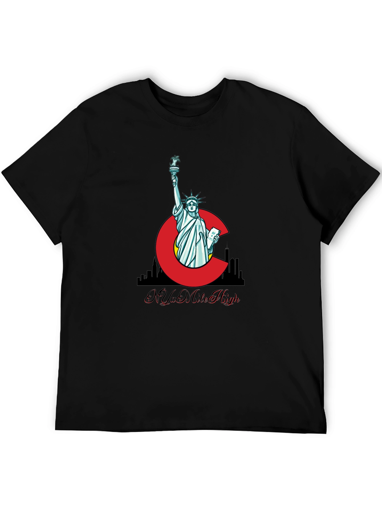 Statue of Liberty C Graphic T-Shirt