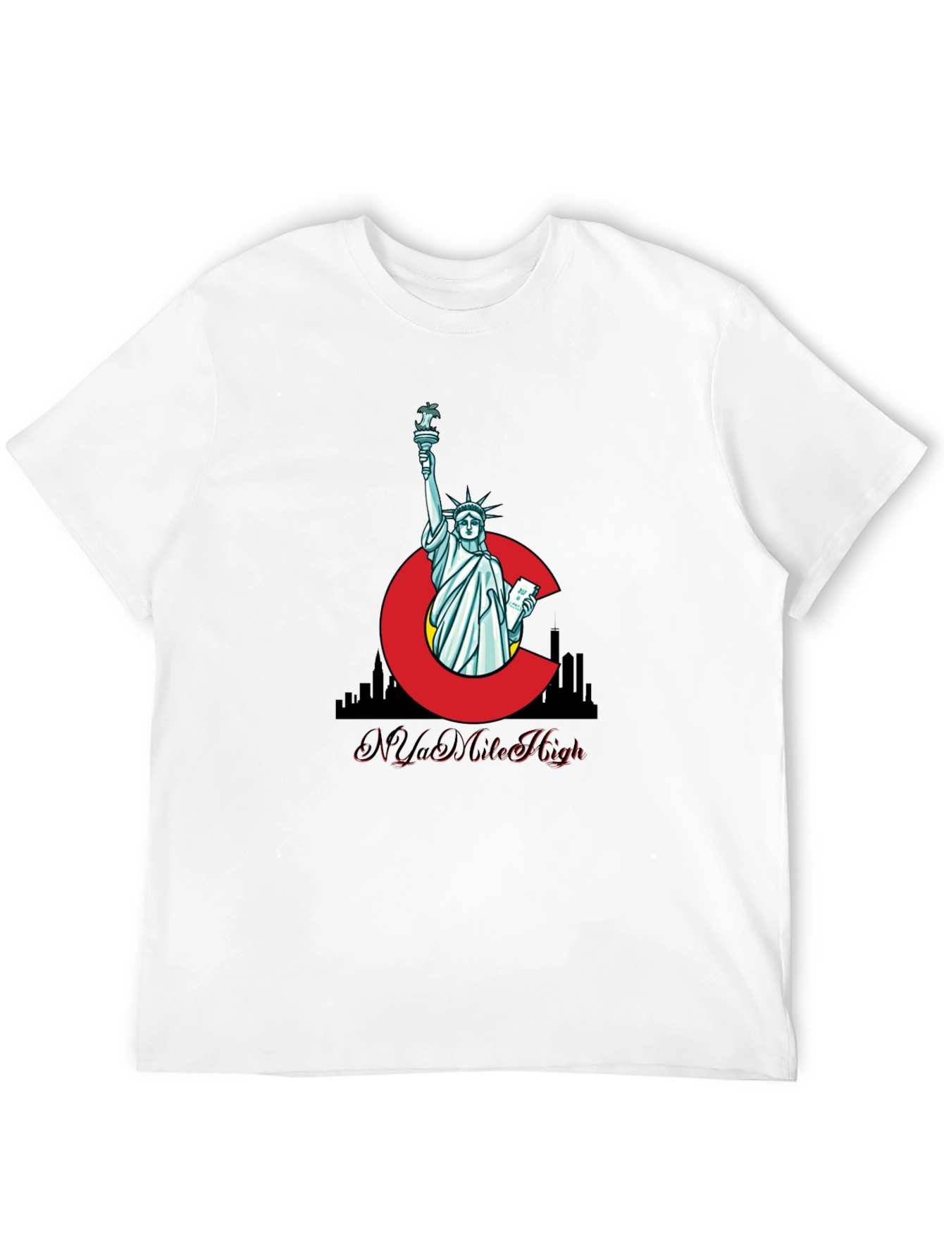 Statue of Liberty C Graphic T-Shirt