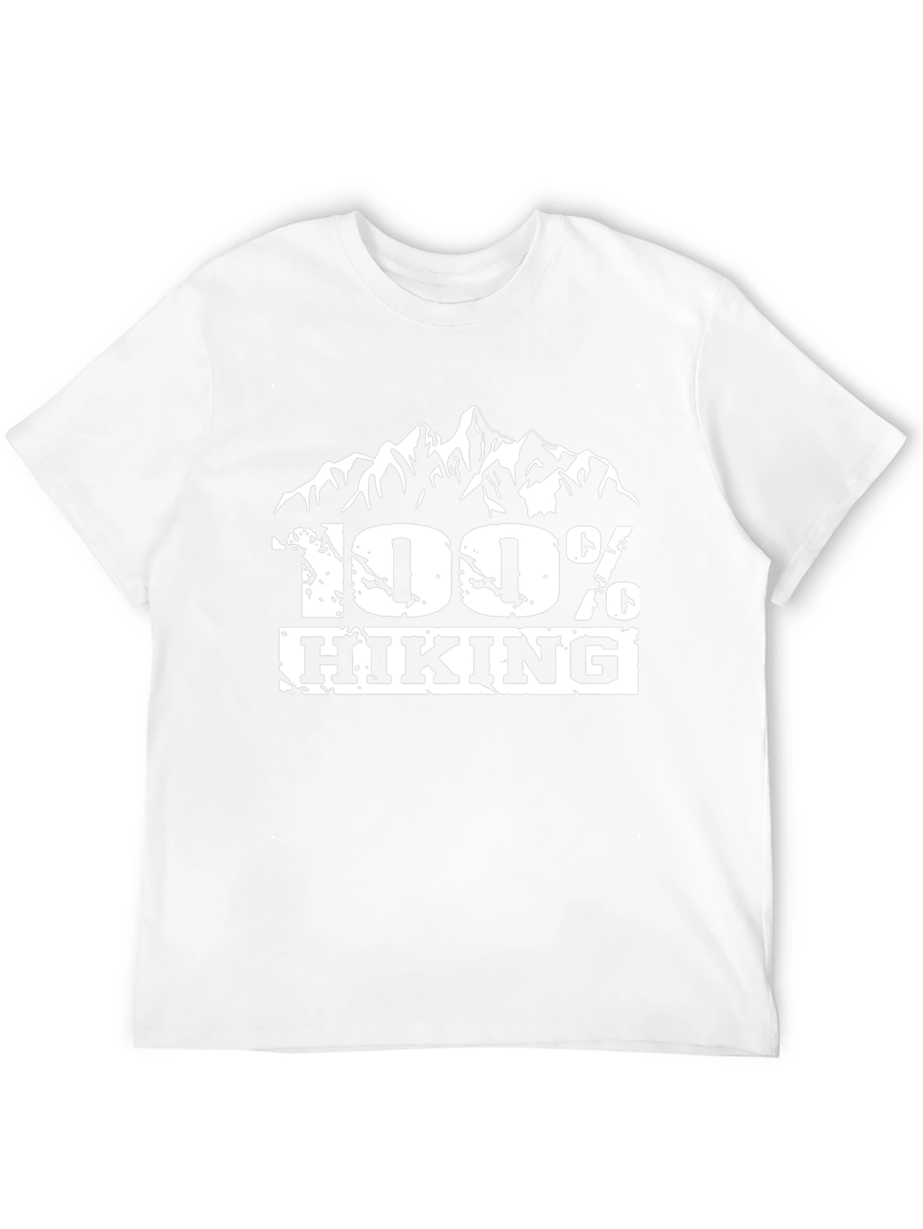 100% Hiking Mountain Graphic T-Shirt - Black