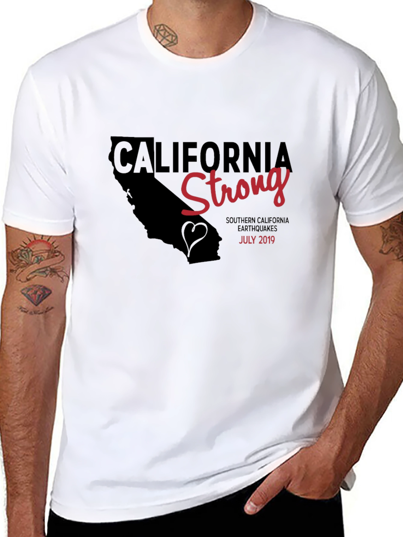 California Strong Earthquake Relief T-Shirt