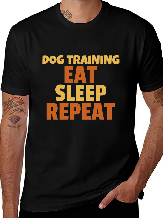 Dog Training Eat Sleep Repeat T-Shirt