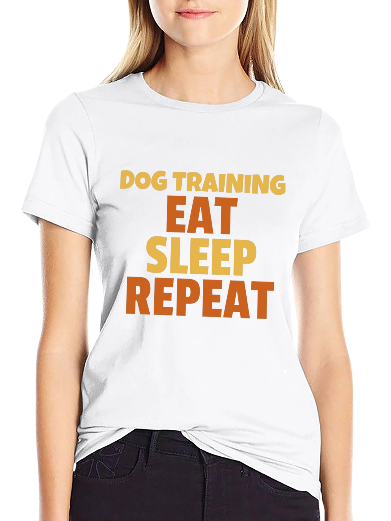 Dog Training Eat Sleep Repeat T-Shirt