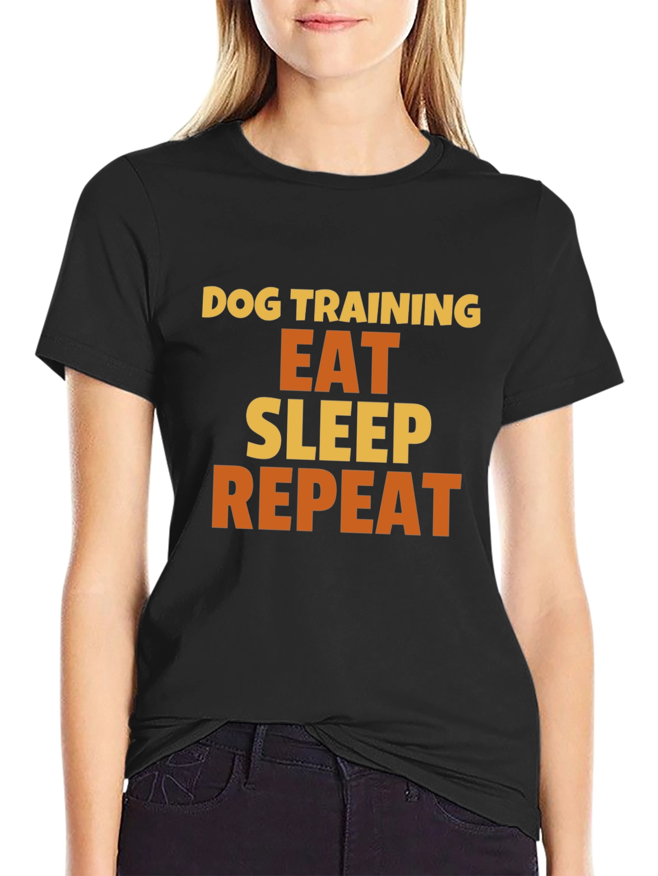 Dog Training Eat Sleep Repeat T-Shirt
