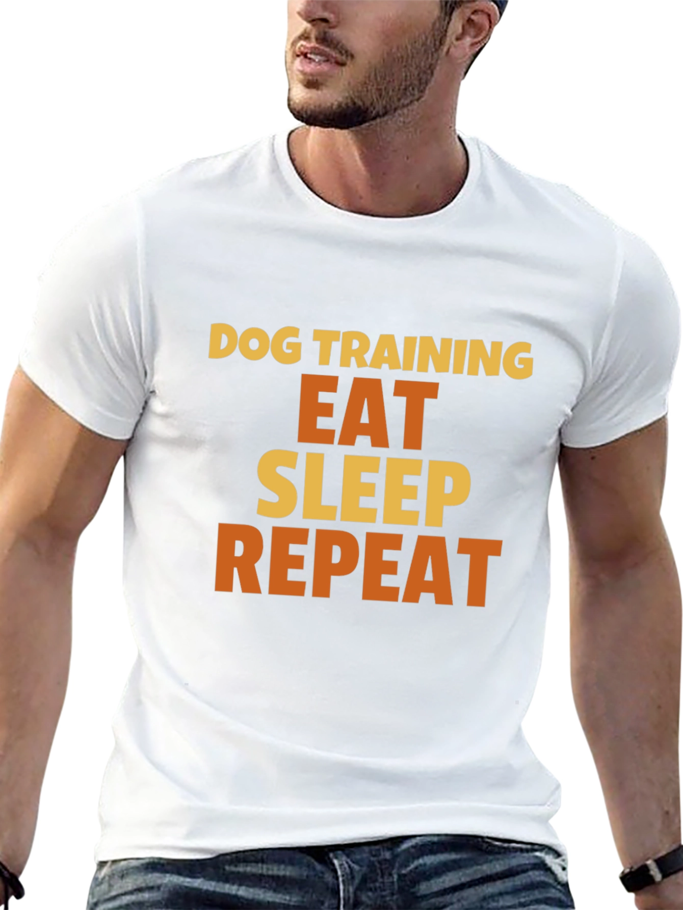 Dog Training Eat Sleep Repeat T-Shirt