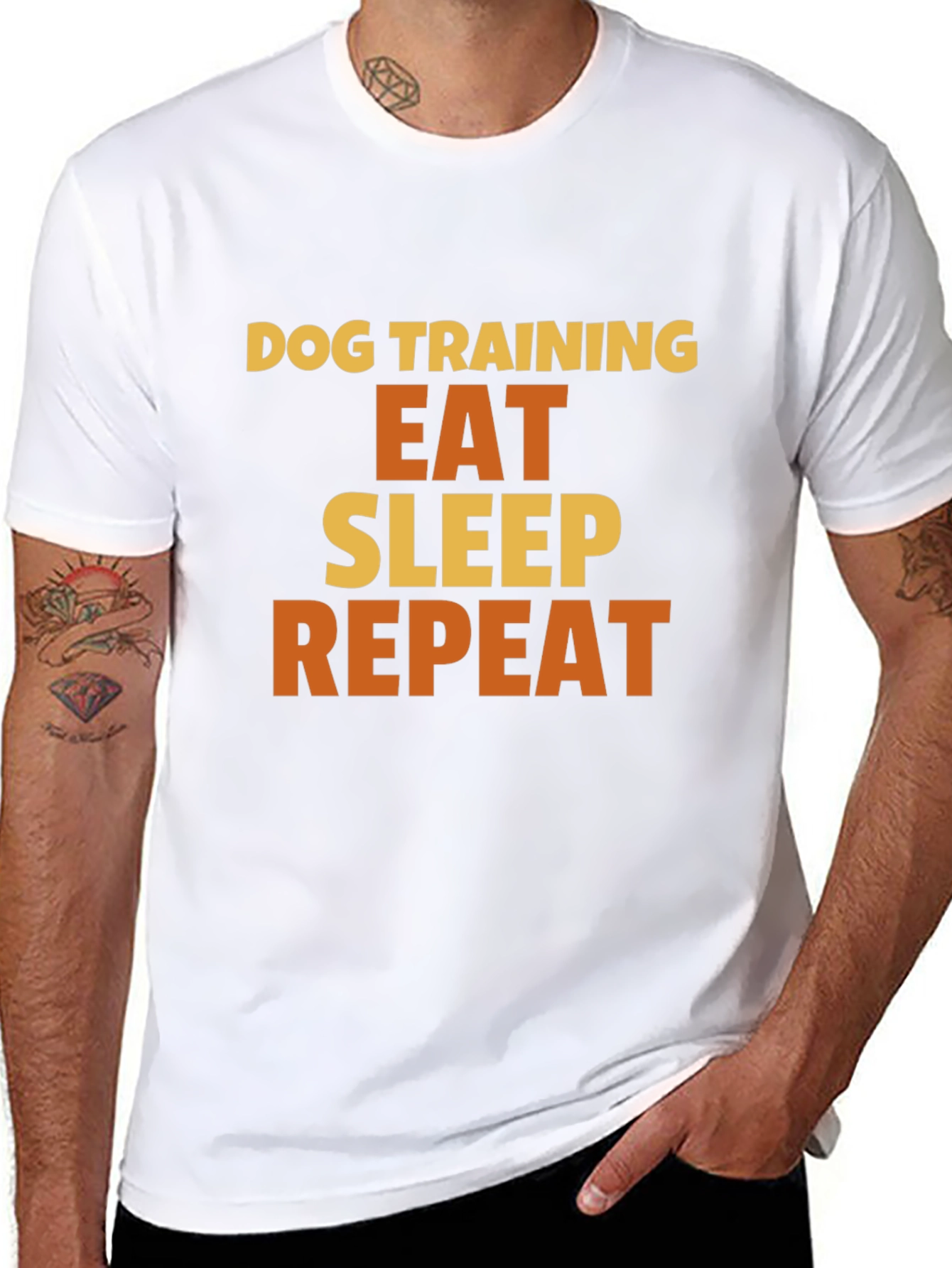 Dog Training Eat Sleep Repeat T-Shirt