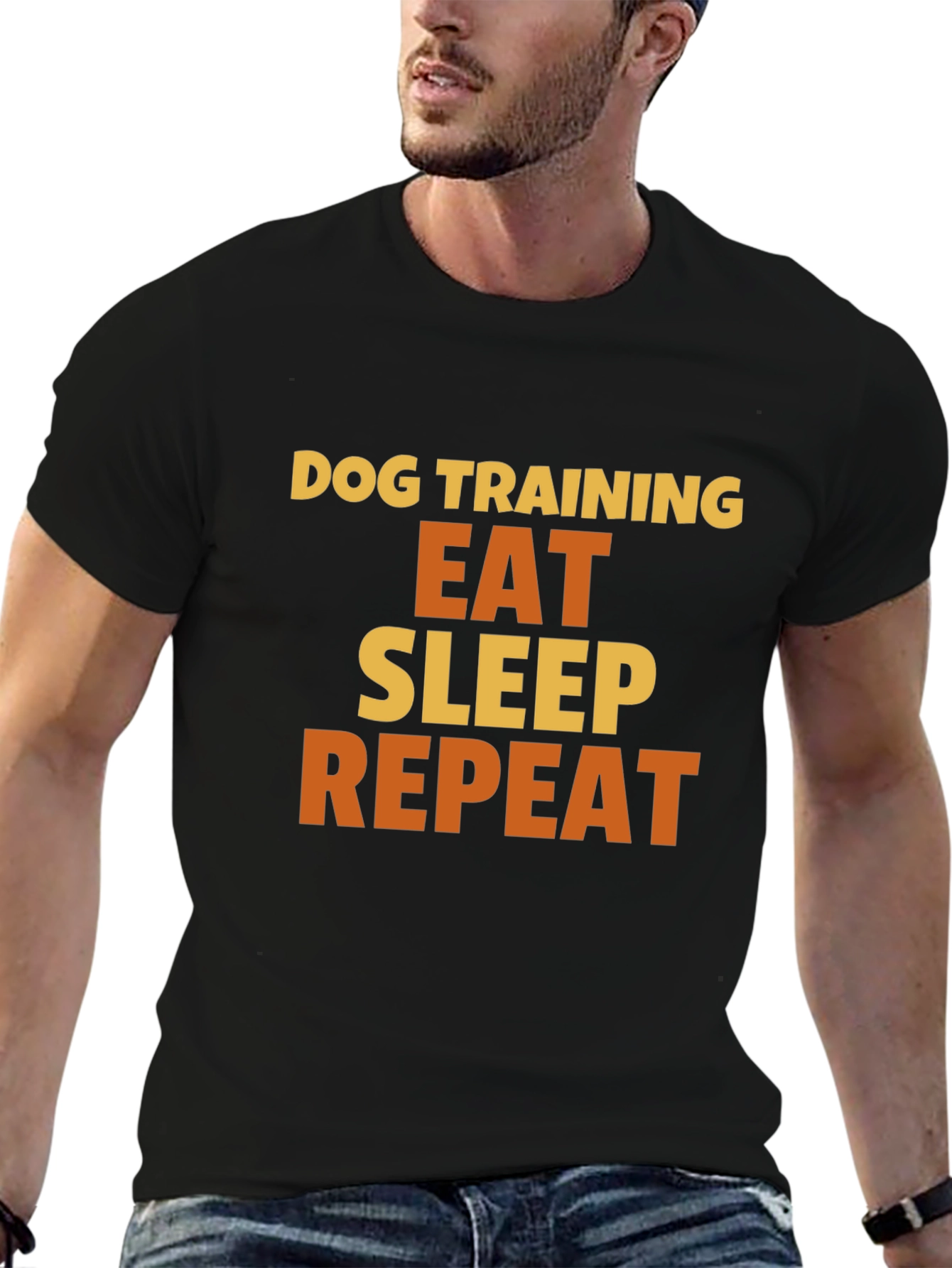 Dog Training Eat Sleep Repeat T-Shirt