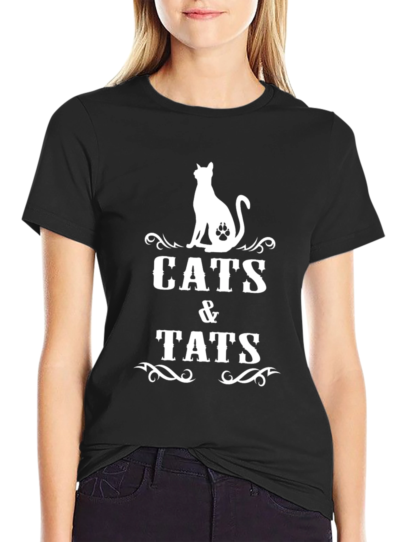 Cats and Tats T-Shirt: Tattoo Lover Edition