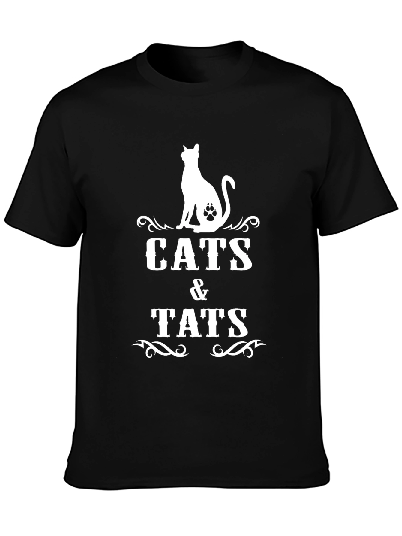 Cats and Tats T-Shirt: Tattoo Lover Edition