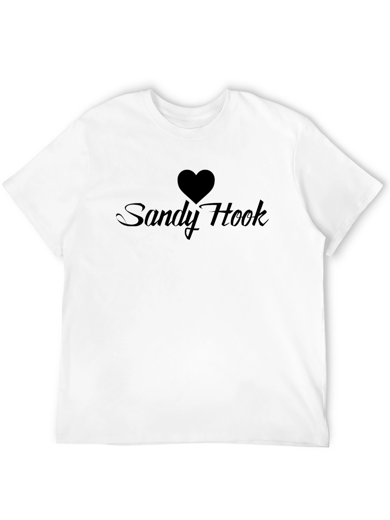 Sandy Hook Heart Graphic Tee - Black