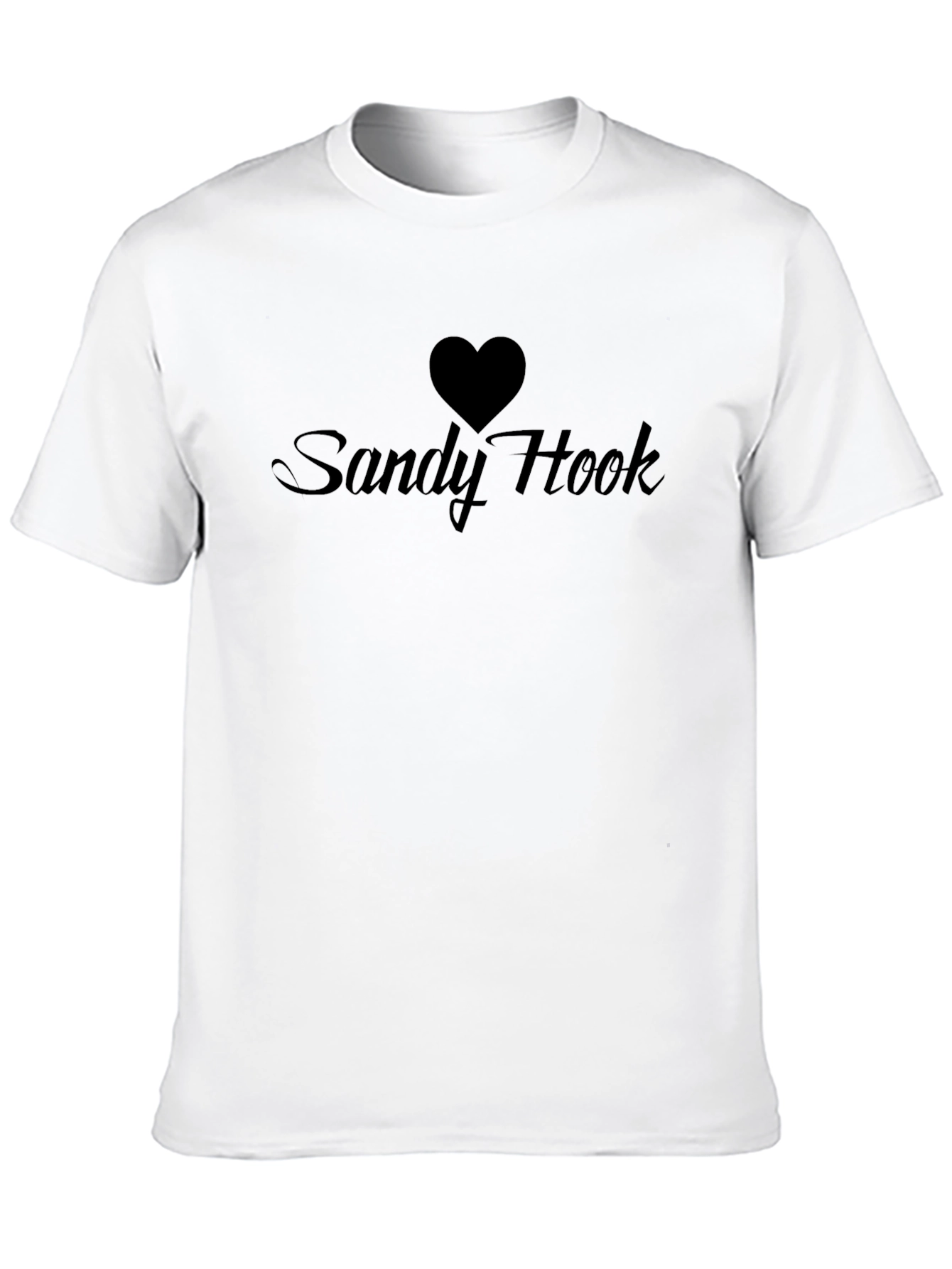 Sandy Hook Heart Graphic Tee - Black