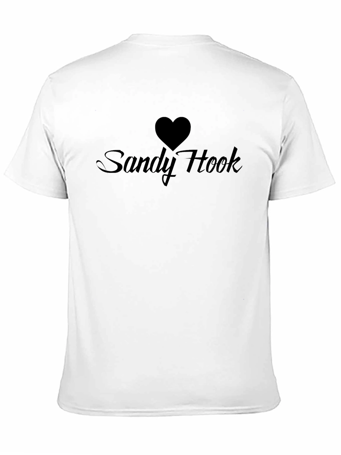 Sandy Hook Heart Graphic Tee - Black